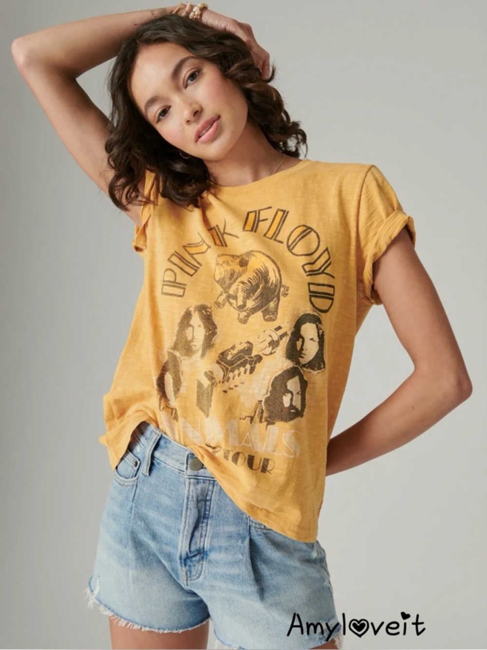 Pink Floyd Animals Classic Crew Band Tee Shirt #24